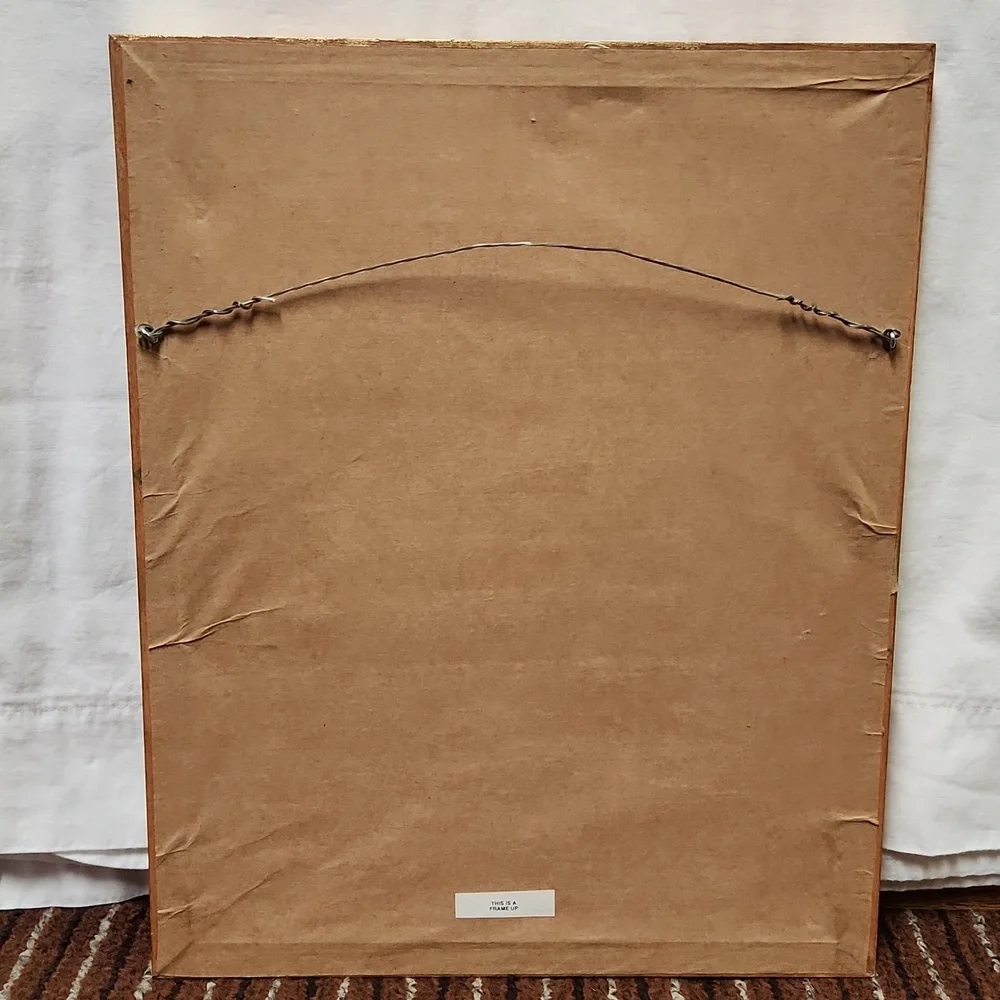 NORMAN ROCKWELL Vintage Gold Framed 